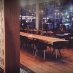 Pose de parquet au Caf&eacute; B&acirc;le &agrave; Strasbourg Lingolsheim 1